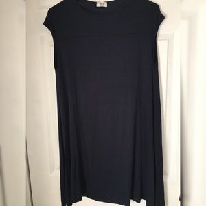 Made in Italy Navy blue tunic top